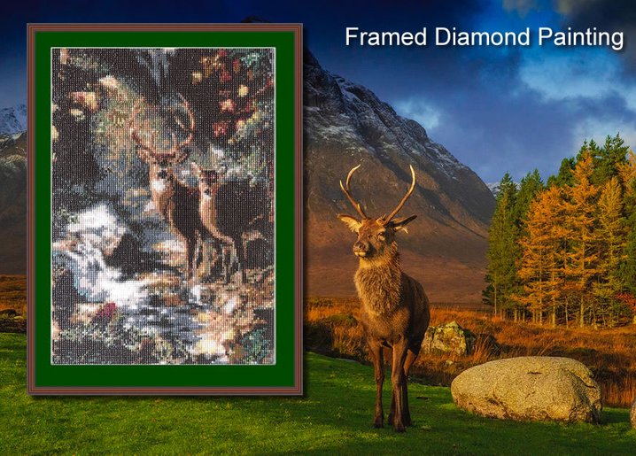 Diamond Painting Framing in Sleaford