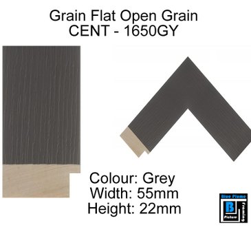Grain Open Grey Frame.