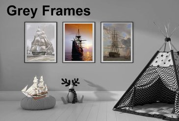 Lots of Grey picture frames near me.